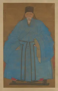 Portrait of the Artist's Great-Granduncle Yizhai at the Age of Eighty-Five Portrait of the Artist's Great-Granduncle Yizhai at the Age of Eighty-Five