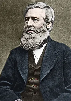 Portrait of Asa Gray (1810-1888), American botanist. c1884 Portrait of Asa Gray (1810-1888), American botanist. c1884
