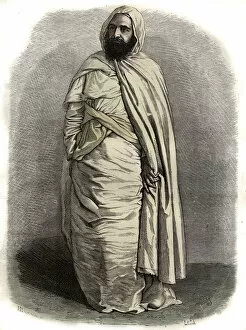 Mascara Collection: Portrait of Ben Mahi Ed Din Abd El Kader (Abd El-Kader) (1808 - 1883) ABDELKADER