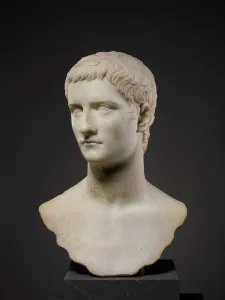 Portrait bust of the emperor Gaius, known as Caligula, 37-41 AD (marble) Portrait bust of the emperor Gaius, known as Caligula, 37-41 AD (marble)