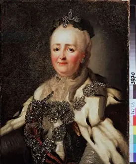 'Portrait de Catherine II (caterina II) (1729-1796), imperatrice de Russie" 'Portrait de Catherine II (caterina II) (1729-1796), imperatrice de Russie"