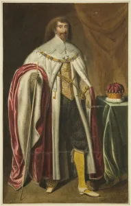 Portrait in Council House of the Earl of Pembroke (pencil & w/c on paper) Portrait in Council House of the Earl of Pembroke (pencil & w/c on paper)