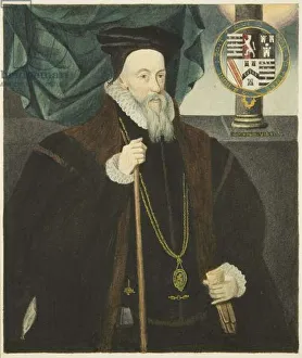 Portrait in the Council House of Lord Burleigh (w/c on paper) Portrait in the Council House of Lord Burleigh (w/c on paper)