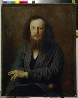 Portrait of Dmitri Mendeleev, 1878 (oil on canvas) Portrait of Dmitri Mendeleev, 1878 (oil on canvas)
