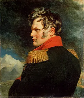 Portrait of General Alexei Yermolov (1772-1861) (oil on canvas) Portrait of General Alexei Yermolov (1772-1861) (oil on canvas)