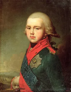 Portrait of Grand Duke Konstantin Pavlovich (1779-1831) 1795 (oil on canvas) Portrait of Grand Duke Konstantin Pavlovich (1779-1831) 1795 (oil on canvas)