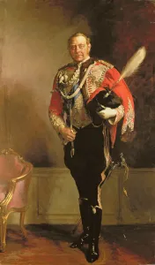 Portrait of Hugh Cecil Lowther, 5th Earl of Lonsdale, 1916 Portrait of Hugh Cecil Lowther, 5th Earl of Lonsdale, 1916