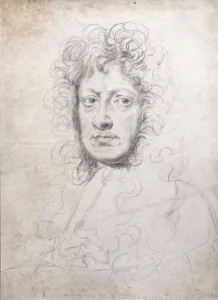 Portrait of James II (1633-1701) (pencil on vellum) Portrait of James II (1633-1701) (pencil on vellum)