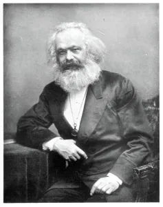 Portrait of Karl Marx (1818-1893) (b/w photo) Portrait of Karl Marx (1818-1893) (b/w photo)