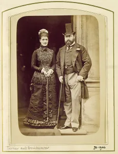 Portrait of King Edward VII (1841-1910) and his wife, Queen Alexandra (1844-1925 Portrait of King Edward VII (1841-1910) and his wife, Queen Alexandra (1844-1925