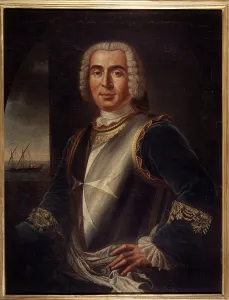 Portrait of the Knight Pierre Andre de Suffren of Saint Tropez (Saint-Trophez) Portrait of the Knight Pierre Andre de Suffren of Saint Tropez (Saint-Trophez)
