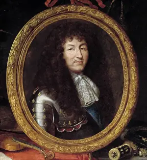 Portrait of Louis XIV King of France (1638-1715) Detail Portrait of Louis XIV King of France (1638-1715) Detail