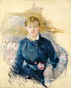 Portrait of Louise Riesener, 1881 (oil on canvas) Portrait of Louise Riesener, 1881 (oil on canvas)