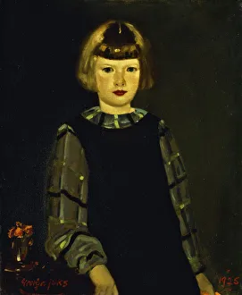 Portrait of Miss Ruth Breslin, 1925 (oil on canvas) Portrait of Miss Ruth Breslin, 1925 (oil on canvas)