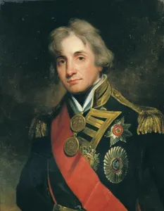 Portrait of Nelson (1758-1805) (oil on panel) Portrait of Nelson (1758-1805) (oil on panel)