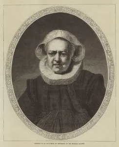 Portrait of an Old Woman, in the National Gallery (engraving) Portrait of an Old Woman, in the National Gallery (engraving)