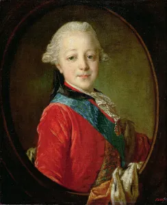 Portrait of Pavel Petrovich (1754-1801) 1761 (oil on canvas) Portrait of Pavel Petrovich (1754-1801) 1761 (oil on canvas)