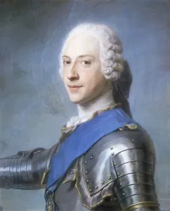 Portrait of Prince Charles Edward Stuart, bust length, in Profile to the Left Portrait of Prince Charles Edward Stuart, bust length, in Profile to the Left