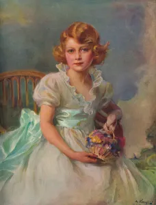 Portrait of Princess Elizabeth, later Elizabeth II Portrait of Princess Elizabeth, later Elizabeth II