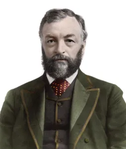 Portrait of Samuel Pierpont Langley (1834-1906). American astronomer and airplane pioneer Portrait of Samuel Pierpont Langley (1834-1906). American astronomer and airplane pioneer