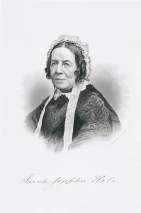 Portrait of Sarah Josepha Hale (1788-1879) (engraving) Portrait of Sarah Josepha Hale (1788-1879) (engraving)