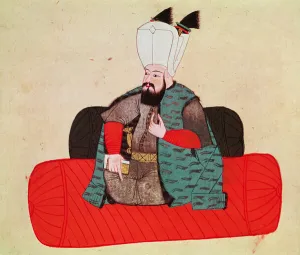 Portrait of Sultan Selim II The Destroyer (gouache on paper) Portrait of Sultan Selim II The Destroyer (gouache on paper)