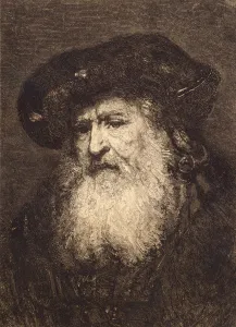 Portrait de Vieillard in the Dresden Gallery (litho) Portrait de Vieillard in the Dresden Gallery (litho)