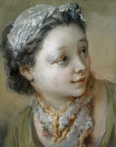 Portrait of a Young Girl, bust-length, her Head turned to the Right Portrait of a Young Girl, bust-length, her Head turned to the Right