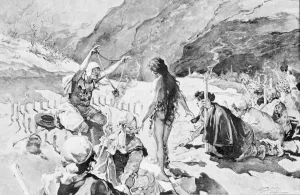 A possede is exorcised in the Rose Valley. Drawing by R. Pellegrini A possede is exorcised in the Rose Valley. Drawing by R. Pellegrini