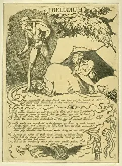 Preludium, plate 3 from Europe. A Prophecy, 1823 (lithograph) Preludium, plate 3 from Europe. A Prophecy, 1823 (lithograph)