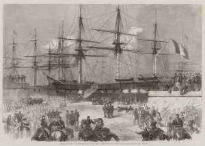 Preparations at Cherbourg for the Departure of the Reinforcements for Mexico (engraving) Preparations at Cherbourg for the Departure of the Reinforcements for Mexico (engraving)