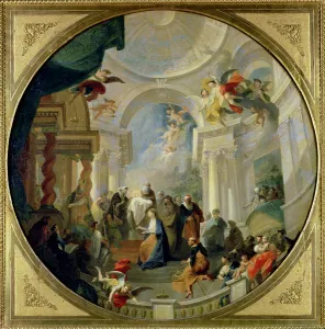 Presentation in the Temple (oil on canvas) Presentation in the Temple (oil on canvas)