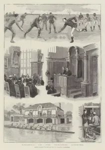 Prince Albert Victor at Trinity College, Cambridge (engraving) Prince Albert Victor at Trinity College, Cambridge (engraving)