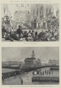 The Prince of Wales in Devon and Cornwall (engraving) The Prince of Wales in Devon and Cornwall (engraving)