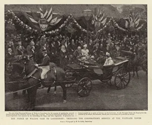 The Prince of Wales's visit to Canterbury, receiving the Corporation' The Prince of Wales's visit to Canterbury, receiving the Corporation'