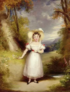 Princess Victoria (later Queen Victoria) aged nine, 1828 (panel) Princess Victoria (later Queen Victoria) aged nine, 1828 (panel)
