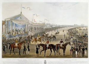 Prix du jockey club a Chantilly in 1841 Print by John Frederick Herring (1795-1865) Prix du jockey club a Chantilly in 1841 Print by John Frederick Herring (1795-1865)