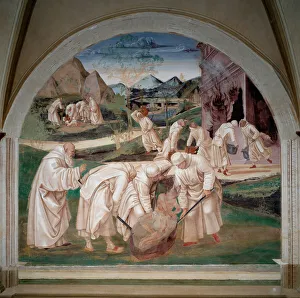 The problems of installations of the monks in Monte cassino The problems of installations of the monks in Monte cassino
