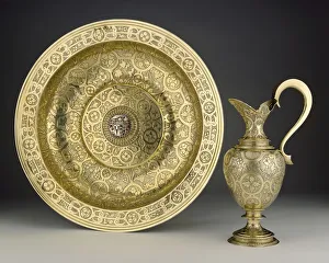 The Proctor Basin and the Proctor Ewer, 1592-93 (silver-gilt) The Proctor Basin and the Proctor Ewer, 1592-93 (silver-gilt)