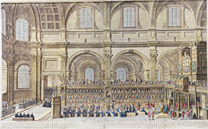 A Prospect of the Choir of the Cathedral Church of St. Paul, on the General Thanksgiving A Prospect of the Choir of the Cathedral Church of St. Paul, on the General Thanksgiving