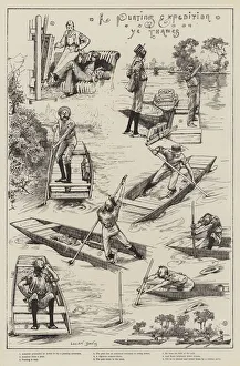 A Punting Expedition on the Thames (engraving) A Punting Expedition on the Thames (engraving)