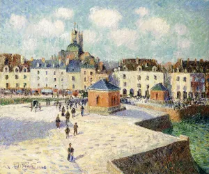 The Quay at Dieppe in Sunlight, 1905 (oil on canvas) The Quay at Dieppe in Sunlight, 1905 (oil on canvas)