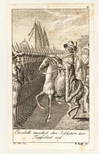 Queen Elizabeth I of England at Tilbury, 1588. 1795 (engraving) Queen Elizabeth I of England at Tilbury, 1588. 1795 (engraving)