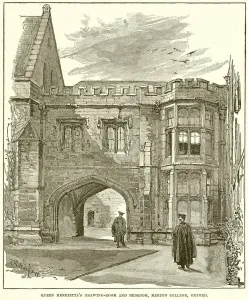 Queen Henrietta's Drawing-Room and Bedroom, Merton College, Oxford (engraving) Queen Henrietta's Drawing-Room and Bedroom, Merton College, Oxford (engraving)