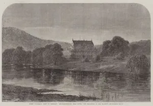 Queen Victoria's Visit to Germany, Reinhardsbrunn, near Gotha, the Residence of Her Majesty (engraving) Queen Victoria's Visit to Germany, Reinhardsbrunn, near Gotha, the Residence of Her Majesty (engraving)