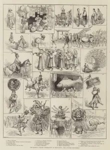 The Queen's Jubilee Celebration at Hong-Kong, the Chinese Procession (engraving) The Queen's Jubilee Celebration at Hong-Kong, the Chinese Procession (engraving)