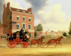 Quicksilver Royal Mail passing the Star and Garter at Kew Bridge, 1835 (oil on canvas) Quicksilver Royal Mail passing the Star and Garter at Kew Bridge, 1835 (oil on canvas)