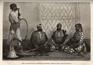 Rajahs (princes) and Zemindars (landowners) of the northern provinces of Hindustan, engraved after the drawing by A Rajahs (princes) and Zemindars (landowners) of the northern provinces of Hindustan, engraved after the drawing by A