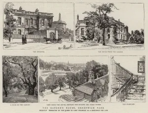 The Ranger's House, Greenwich Park (engraving) The Ranger's House, Greenwich Park (engraving)