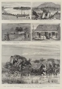 The Recent Discoveries of Gold in the Transvaal, South Africa (engraving) The Recent Discoveries of Gold in the Transvaal, South Africa (engraving)